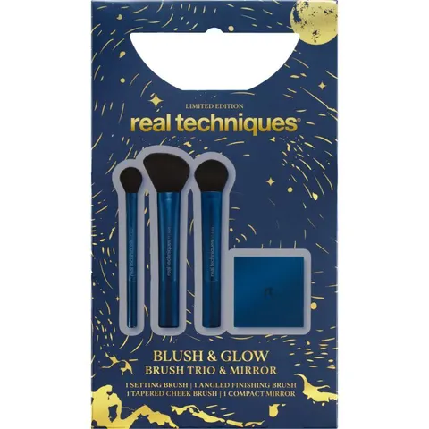 Real Techniques Holiday Blush & Glow Penselen Set – afbeelding 2