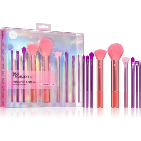 Real Techniques Insta Artist Brush Set 9 Pcs – afbeelding 2
