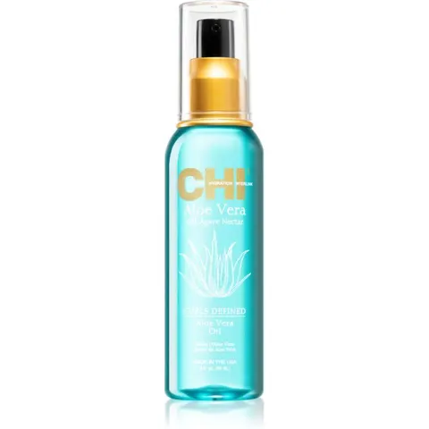 CHI - Aloe Vera Curls Defined Oil - 89ml – afbeelding 2