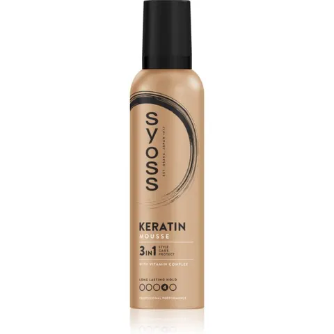 Syoss - Haarmousse - Keratin - 4 - 250ml – 854696 – afbeelding 2
