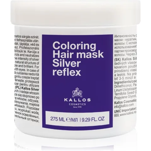 Kallos - Silver Reflex Mask 275ml – afbeelding 2