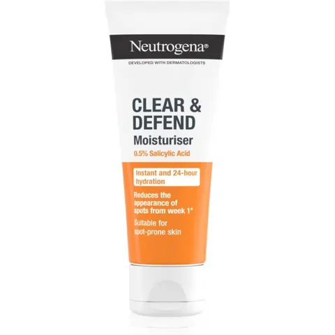 Neutrogena Clear & Defend 0.5% Salicylic Acid Hydraterende Crème Olievrij 50 ml – afbeelding 2