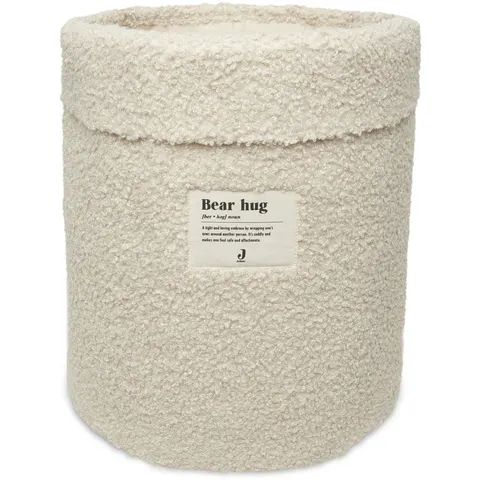 Jollein Opbergmand Boucle Naturel – afbeelding 2