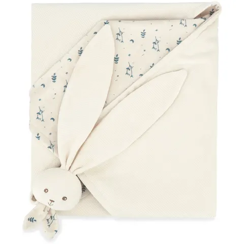 Ma Couverture doudou Lapin Crème - Kaloo – image 2