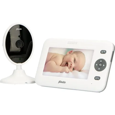Alecto DVM-140 - Babyfoon met camera - Temperatuurweergave - Wit – afbeelding 2