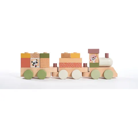 Tiny Love - Wooden Stacking Train - Boho Chic – afbeelding 2