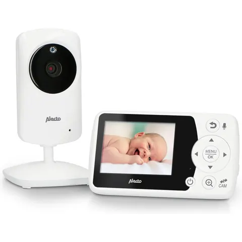 Alecto DVM-64 - Babyfoon met camera - Temperatuurweergave - Wit – afbeelding 2