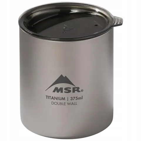 Titan Cup Double Wall Mok Titanium 375ml – afbeelding 2
