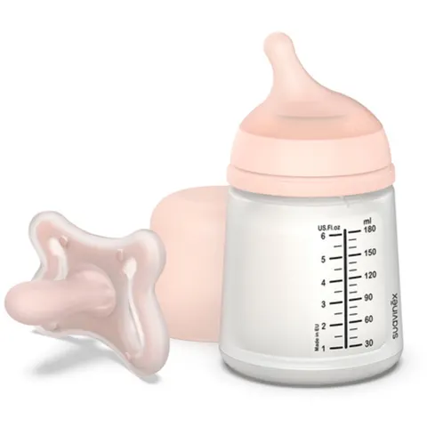 Suavinex Zero.Zero 180ml Newborn Starter Set SXZBRF079235 – afbeelding 2