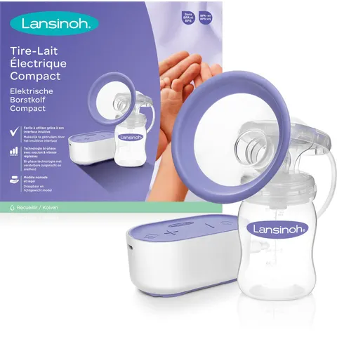 Lansinoh - Elektrische borstkolf - Compact – afbeelding 2