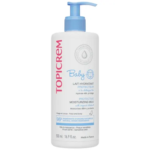 Topicrem Lait hydratant protecteur Bébé 500 ml – image 2