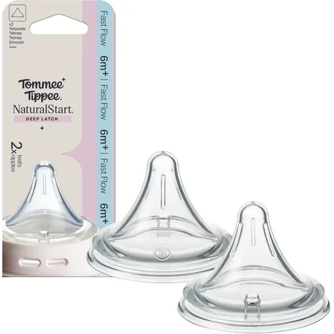 Tommee Tippee Natural Start Deep Latch Teats 2 st – 951397 – afbeelding 3