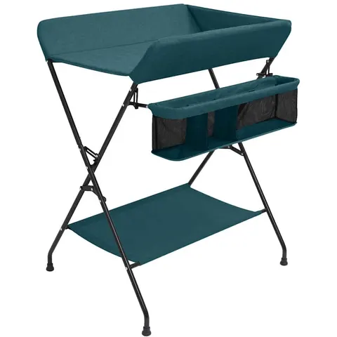 vidaXL Table à langer Vert Fer – image 2