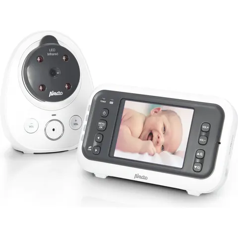 Alecto DVM-77 - Babyfoon met camera - Temperatuurweergave - Wit – afbeelding 2