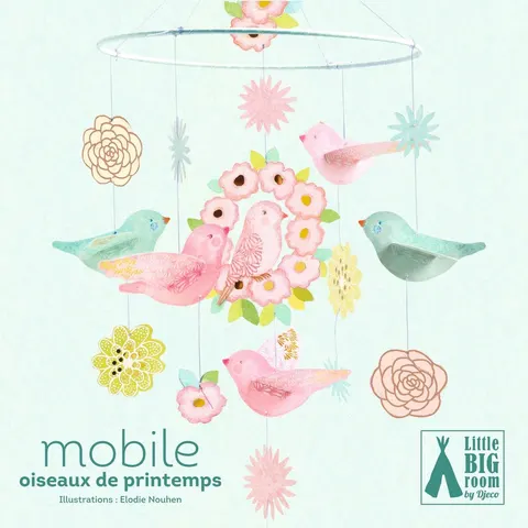 Mobile Oiseaux de printemps - Djeco – image 2