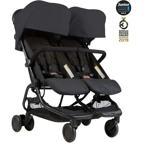 Mountain Buggy Nano Duo V3 Black – afbeelding 2