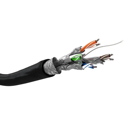 Câble Ethernet Cat6 rigide externe 100m CONECTICPLUS – image 2
