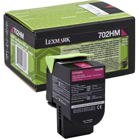 Toner Lexmark 702HM R Magenta – afbeelding 2