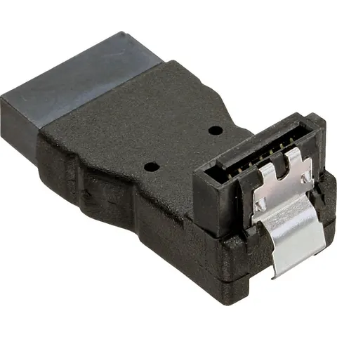 InLine 27700B kabeladapter/verloopstukje SATA Zwart – afbeelding 2