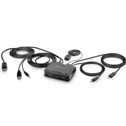 KVM-Schakelaar Startech C2-D46-UAC-CBL-KVM 1,8 m – afbeelding 2