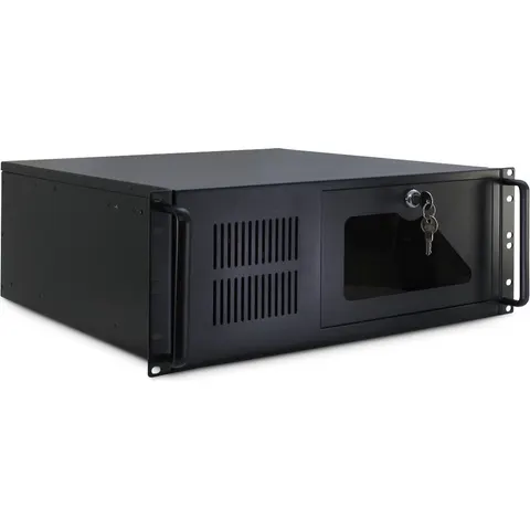 VALUE 19-inch server behuizing STD, zwart, 4HE – afbeelding 2