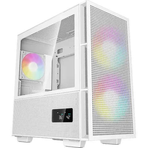DeepCool R-CH360-WHAPE3D-G-1 computerbehuizing Micro Tower Wit – afbeelding 2