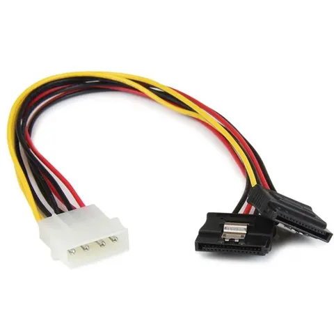 StarTech.com 30cm LP4 naar 2x Vergrendelbare Y-adapter Splitterkabel – afbeelding 2