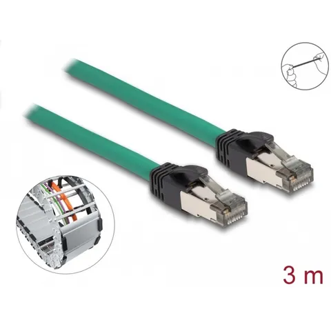 Delock RJ45 Cable PROFINET SF/UTP 3 m – afbeelding 2