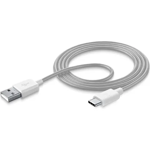 Cellularline Smart USB type C-kabel - Wit – afbeelding 2