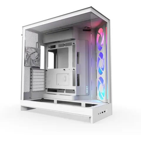 NZXT H9 Flow RGB 2025 - Wit – afbeelding 2