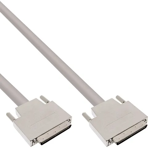 InLine® SCSI U320 kabel, 68-pin micro Centronics (VHD) male, 0,9m – afbeelding 2