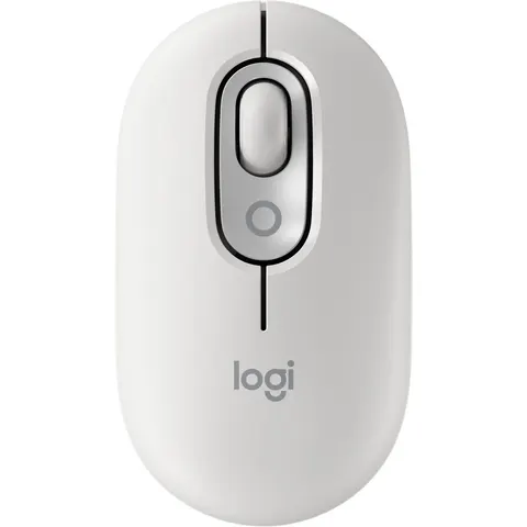 Logitech POP - Draadloze Muis - Bluetooth - Off White – afbeelding 2