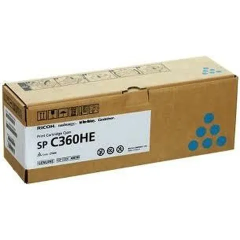 Toner Ricoh 408185 Cyan – afbeelding 2