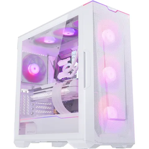 Phanteks ECLIPSE G500A DRGB - pc-case - Midi-Tower AQ2 - Wit – afbeelding 2