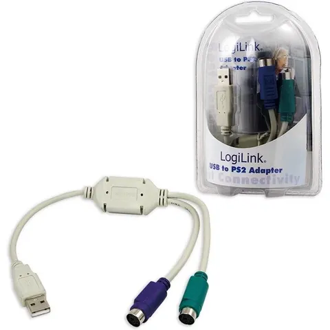 LogiLink Adapter USB - 2x PS/2 – afbeelding 2