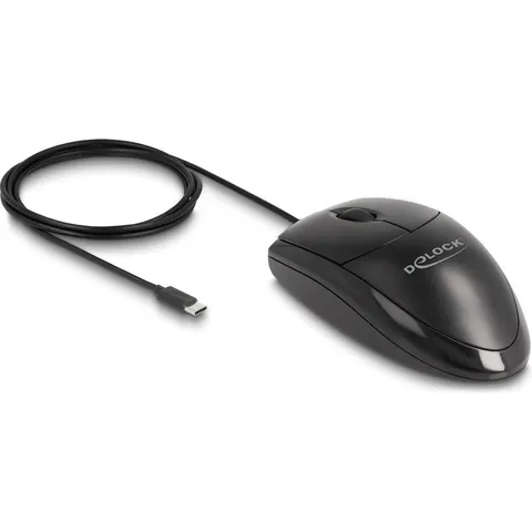 Delock Optical USB Type-C™ Desktop Mouse – Silent – afbeelding 2