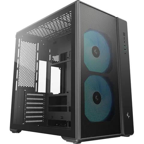 DeepCool CG590 MESH 2F Midi Tower Zwart – afbeelding 2