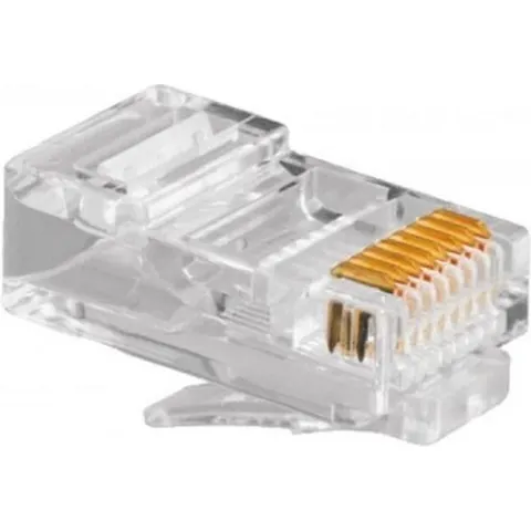 Modulaire RJ45 connector 100 stuks – afbeelding 2