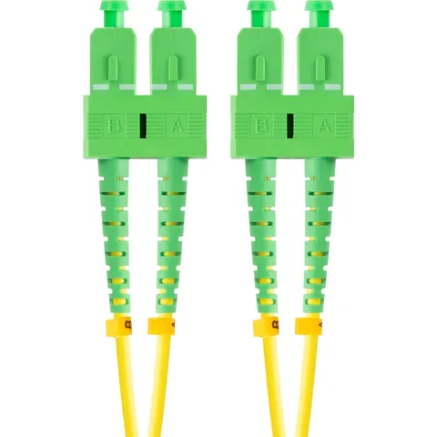 Hose Lanberg G657A1 (2 m) Yellow Duplex – afbeelding 2