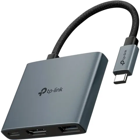 TP-Link UH3020C interface hub USB Type-C 5000 Mbit/s Grijs – afbeelding 2