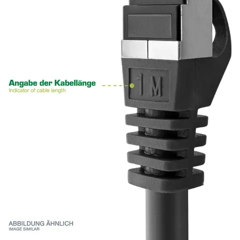 InLine® Patchkabel, SF/UTP, Cat.5e, blauw, 30m – afbeelding 2