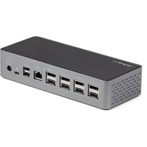 Dockstation Startech DK31C4DPPDUE Grey 100 W – afbeelding 2