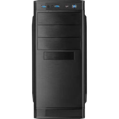 Inter-Tech IT-5905 Midi-tower PC-behuizing Zwart – afbeelding 2