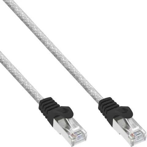 InLine® Patchkabel, SF/UTP, Cat.5e, transparant, 30m – afbeelding 2