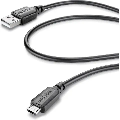 Cellular Line Data kabel, micro-usb, zwart – afbeelding 2