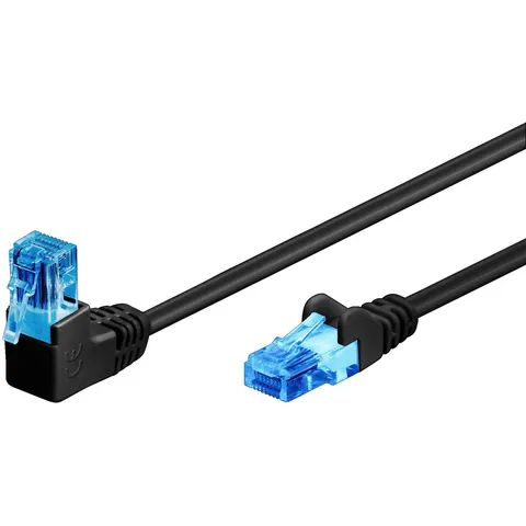 Câble RJ45 Cat6a coudé non blindé 2m GOOBAY – image 2