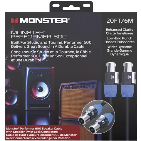 Monster Cable Performer 600 Speaker 20SP Noir – image 2