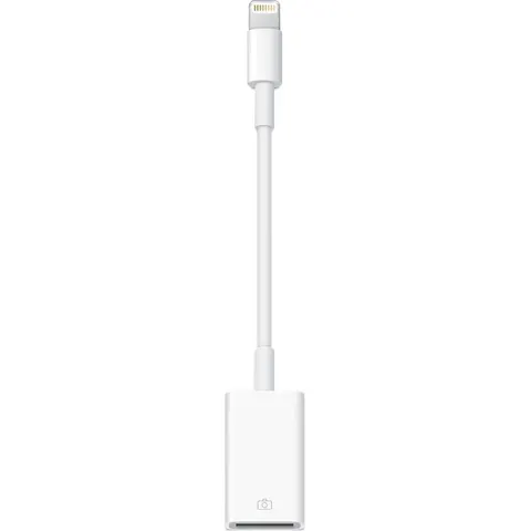 Apple - Lightning naar USB adapter - Wit – afbeelding 2