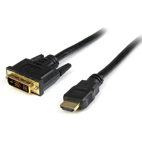 StarTech.com 2m HDMI naar DVI-D Kabel - M/M – afbeelding 2