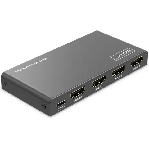 Digitus 8K HDMI Switch 3 Input > 1 Output – afbeelding 2